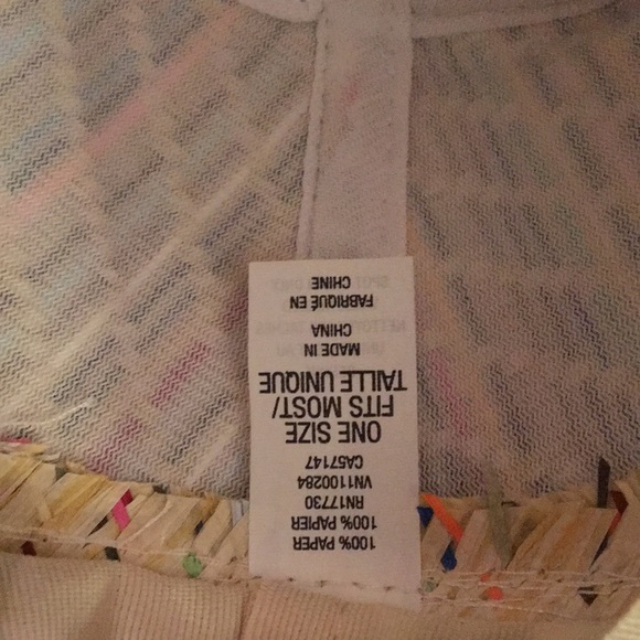 💯 paper woven Trilby Hat NWOT Target short brim cap - Picture 10 of 11